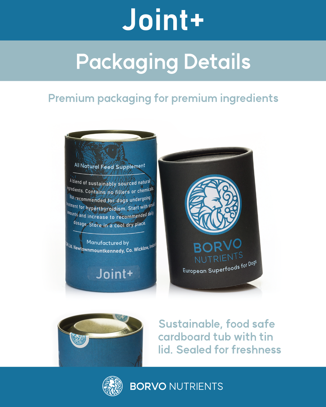 Joint+ for dogs | Borvo Nutrients